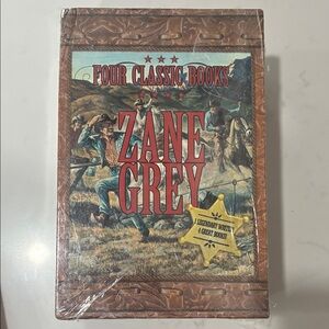 Zane Grey Four Classic Books Set NEW!!